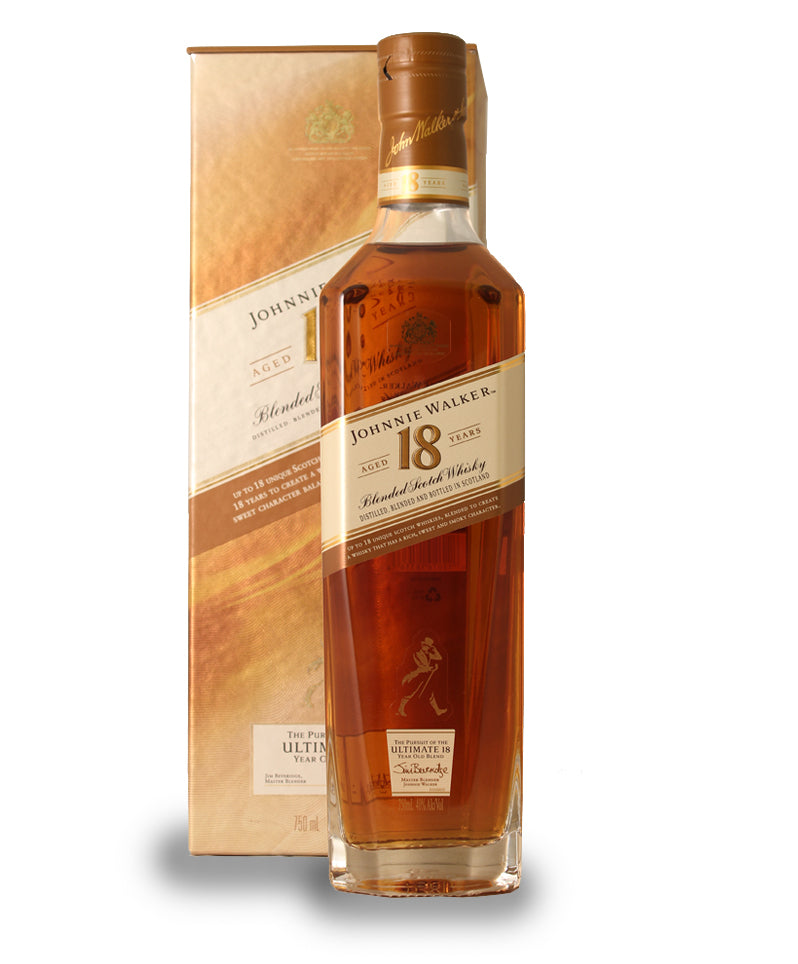 JOHNNIE WALKER 18 YR SCOTCH 750ML – Triphammer Wines and Spirits