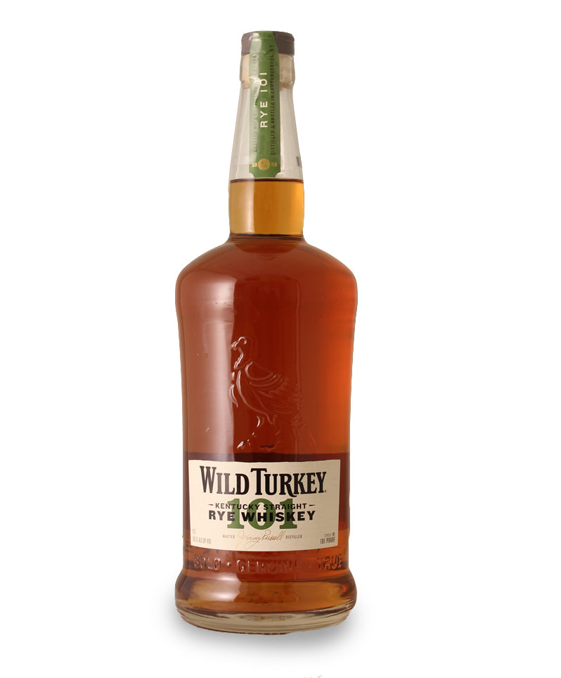 WILD TURKEY 101 RYE LITER – Triphammer Wines and Spirits