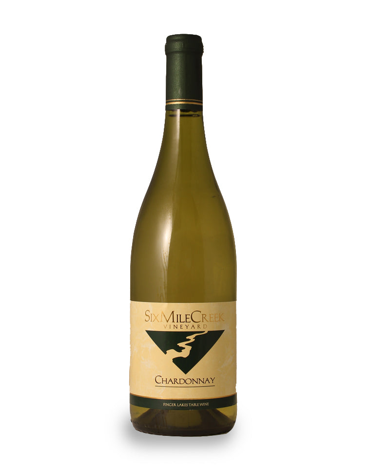 Six Mile Creek Winery, Chardonnay, Cayuga Lake, 750ml Triphammer Wines and Spirits