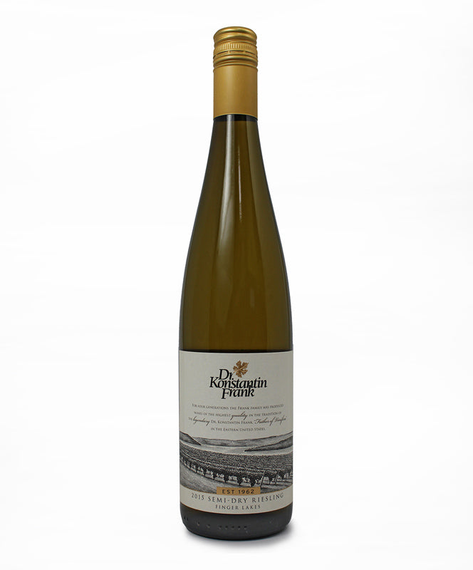 DR FRANK SEMI DRY RIESLING 750ML – Triphammer Wines and Spirits
