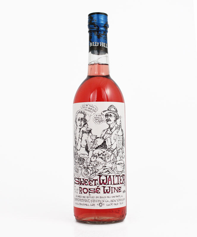 Bully Hill Vineyards, Sweet Walter Rose, Keuka Lake, 750ml Triphammer Wines and Spirits
