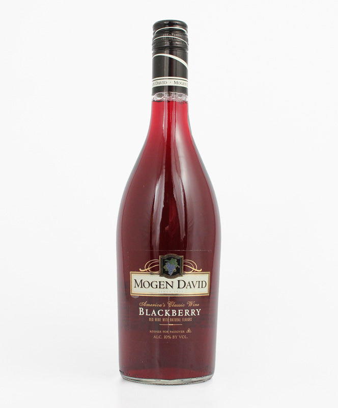 Mogen David, Blackberry, Kosher, Canandaigua, 750ml Triphammer Wines and Spirits