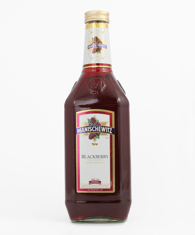 Manischewitz, Blackberry, Kosher, Canandaigua, 1.5L Triphammer Wines and Spirits