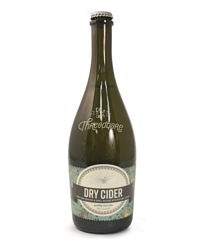 Threadbare, Dry Cider, Pittsburgh, PA, 750ml Triphammer Wines and Spirits