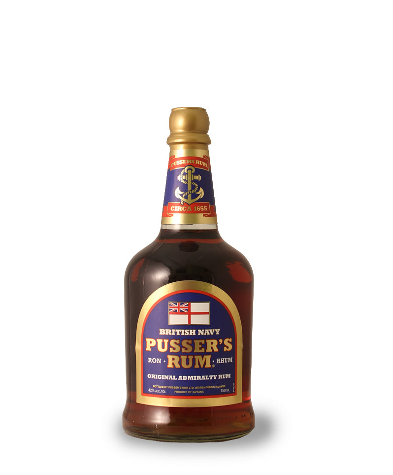 Pusser's Rum, British Navy, Guyana, 750ml Triphammer Wines and Spirits