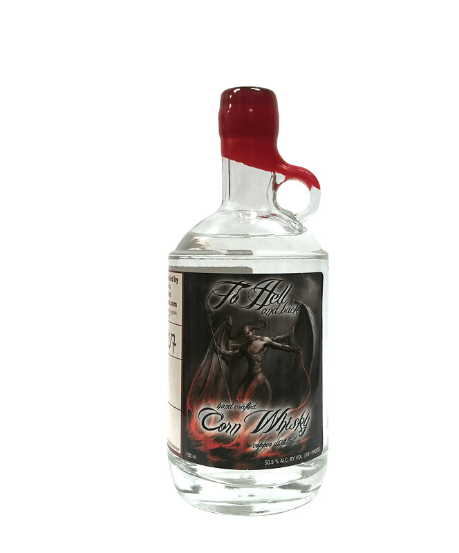 Erie Canal Distillers, To Hell and Back Corn Whiskey, New York, 750ml