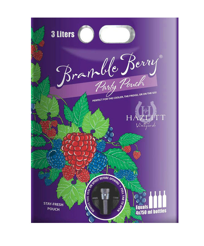 Hazlitt Bramble Berry Pouch Wine 3L