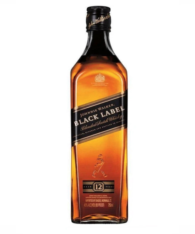Johnnie Walker スコッチウイスキー 750ml JOHNNIE WALKER BLACK SCOTCH WHISKY 750ML – Triphammer Wines